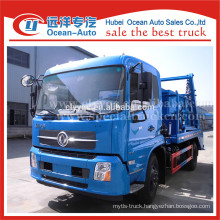 dongfeng kingrun 8cbm capacity of pendulum garbage truck